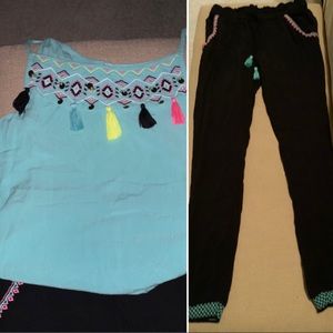 Girls Tassel Justice outfit [ NEVER WORN ]